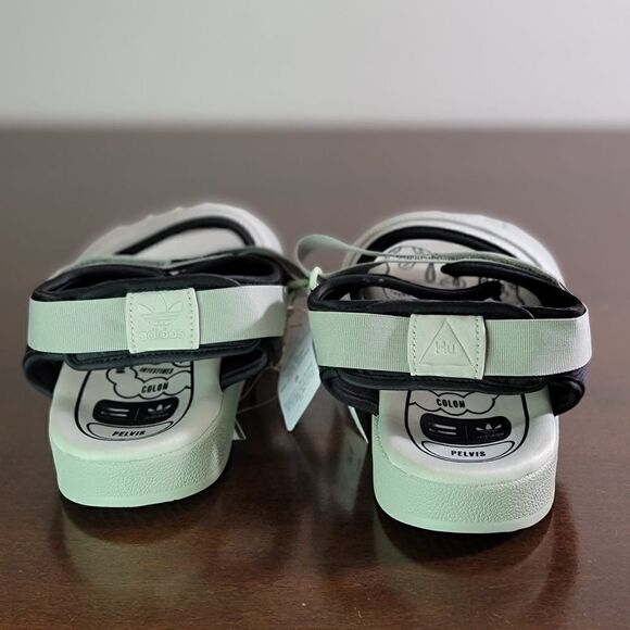 Adidas X Pharrell Williams Hu Human Race Adilette 2.0 Men\'s Shoes Sandals White main image 11